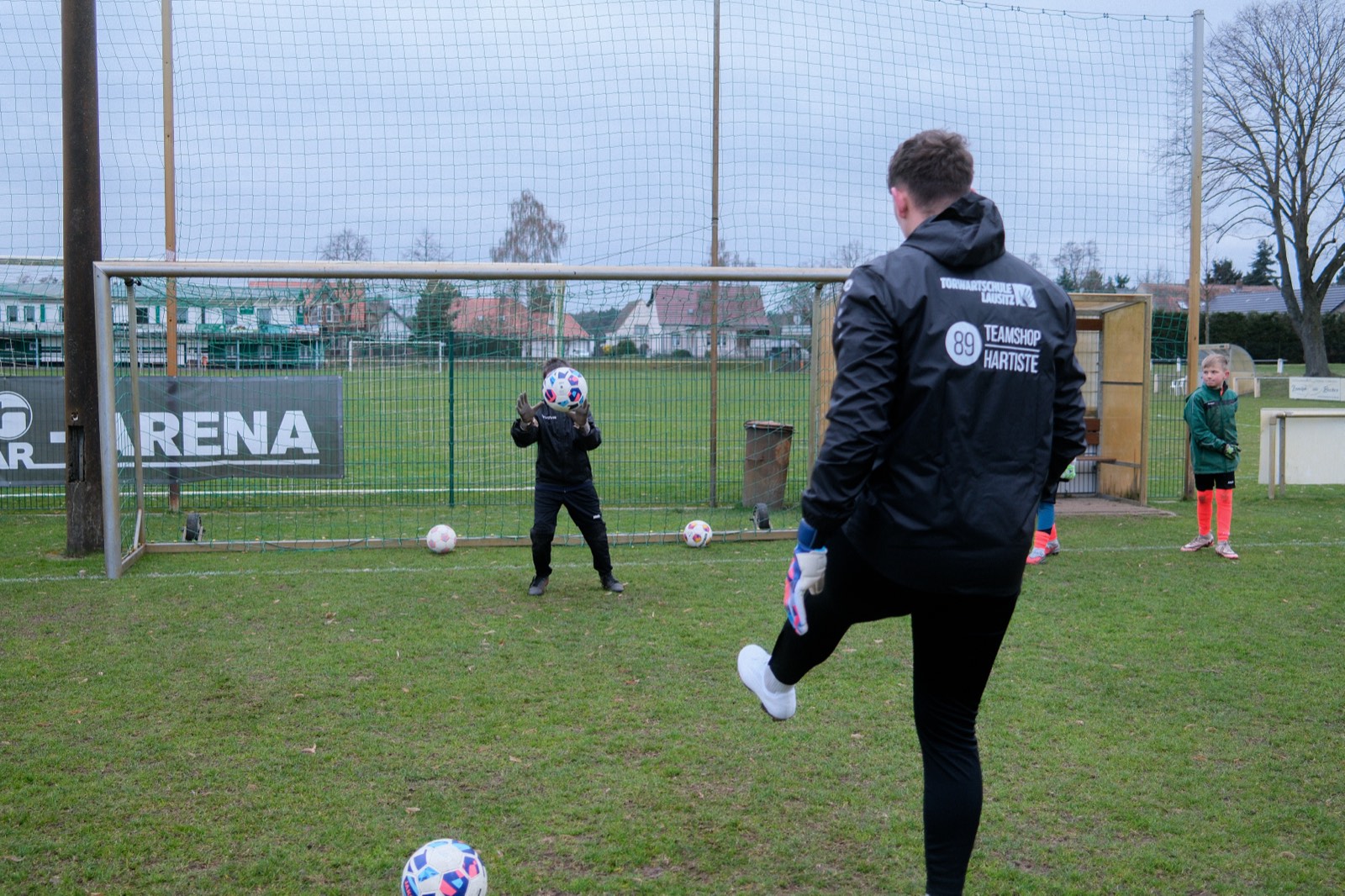Torschuss-Training im Camp — Torwartschule Lausitz