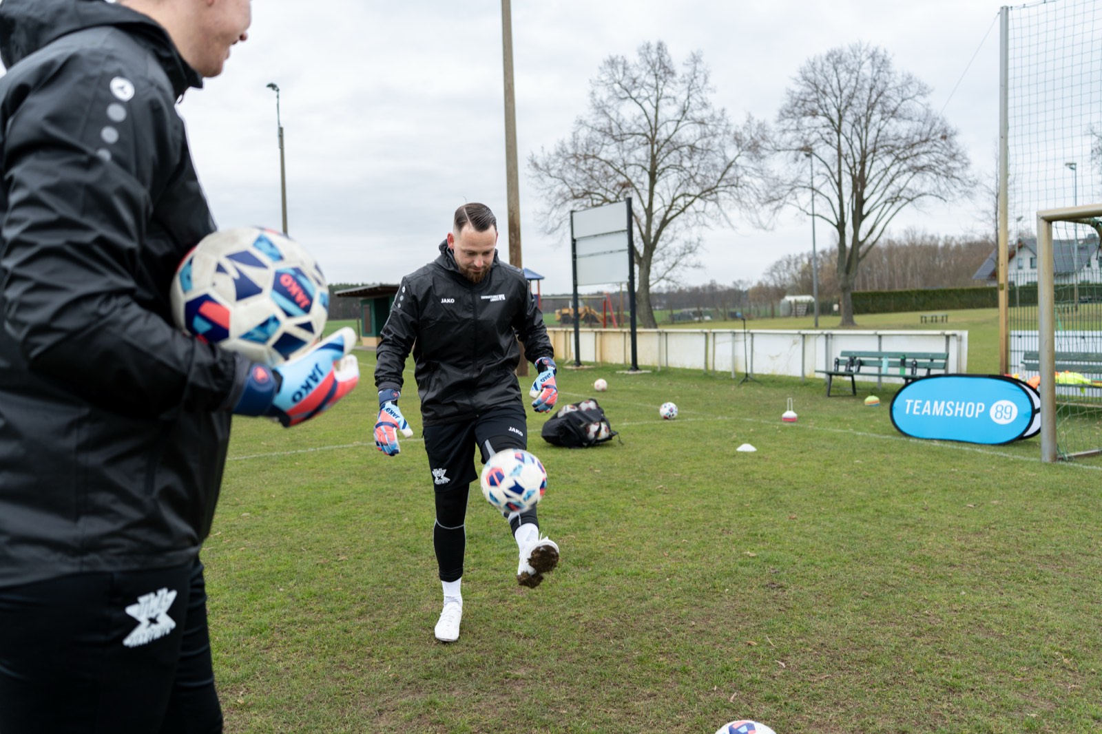 Balljonglage im Torwarttraining — Torwartschule Lausitz