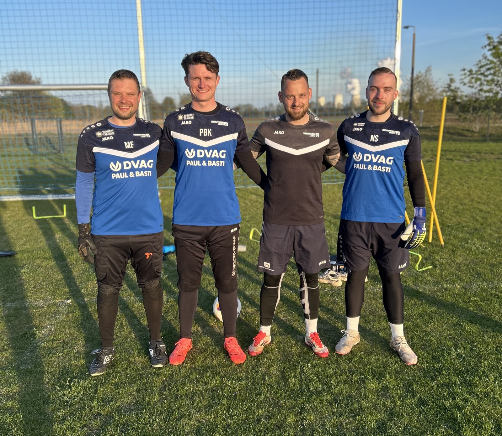Torwartrunde nach dem Training — Torwartschule Lausitz